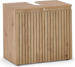 Austin Vannitoa tualettruumiga vannituba, Artisan Oak Look, Wild Oak Look, FSC sertifitseeritud, vannitoa kapp, palju ruumi, 60 x 57 x 36 cm (B x K x S)