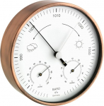 Blooming Weather 20.2027.51 Copper Analogue Outdoor Weather Station - Copper