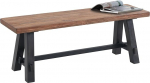 Alaterre Furniture Bench Adam Bench Rustic Natural Wood