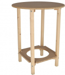 mueblear 21000 gazte &uuml;mmargune puidust laud ilma k&uuml;&uuml;nelakita