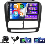 Roinvou 8 Core 4+64G autoraadio Fiat Doblo 2010-2015/Opel Combo 2011-2018 Android koos Carplay Android Car 9-tollise puuteekraaniga raadio koos GPS Bluetooth WiFi FM/RDS 32EQ DSP 59UI SWC tagumine vaade