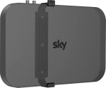 Sky Q seinakinnitus koos kinnitustega - Cozycase Sky Q Boxi klambrikinnitus 1TB/2TB TV-boksi jaoks, ruumi s&auml;&auml;stmine ja signaali kadumise v&auml;ltimine, must