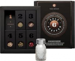 MEIN GENUSS Soola ja pipra maitseainete komplekt - Soola ja pipra maitsekomplekt - kingitus kokandusalgajaile ja kokandusprofessionaalidele - Premium kinkekomplekt - 3 sorti soola ja 3 sorti pipart + 6
