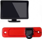 Transporteri pidurituled Pidurituled tagantvaate kaamera HD &ouml;ise n&auml;gemise auto tagantvaate kaamera + 7-tollise monitori asendamine Ford Transit MK7 Tourneo / Furgon MK4 Van 3. kolmas pidurituled Buss ja kast