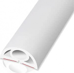 P&otilde;randakaabli sild P&otilde;randakaabli sild valge 10 jala baaskaabli kanal 2 cm lai Lihtne paigaldada p&otilde;randakaabli kate Pehme PVC p&otilde;randakaabli kaitsja koju, garaažile