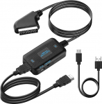 KUYiA Scart HDMI konverter koos Scart kaabliga 720P/1080P Switch Video Audio Adapter SCART HDMI v&auml;ljund adapter HDTV Monitor STB VHS PS3 DVD m&auml;ngija jaoks