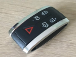 Autolukksepp Smart Keyless Entry Remote Fob Case Shell asendamine Blank Blade jaoks Jaguar X S-Type XF XK XKR v&otilde;ti