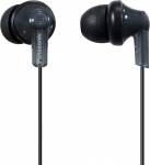 Panasonic RP-HJE120-K k&otilde;rvaklapid, mustad, k&otilde;rvaklapid, mustad