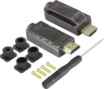 zdyCGTime HDMI Solderless kruvid juhtmestiku terminal adapter, HDMI mees Solderless moodul pistik &uuml;hendus kasti HD kaabli pistiku signaali moodul metallist korpus adapter (2 tk)