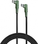 HUNE Ivy DC kaabel Type C Type C 4ft Fast Charge 3A RTPE+RPET taaskasutatud plastist