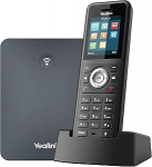 Yealink W79P DECT IP-telefonis&uuml;steem (W70B alus + W59R telefonitor) mustas toonis