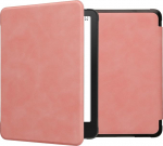 kwmobile &uuml;mbris &uuml;hildub Amazon Kindle Paperwhite (12th Gen 2024) / Kindle Colorsoft - Kunstnahast eReader kaitsekate - Dusky Pink