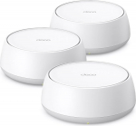 TP-Link Deco BE25 WiFi 7 Mesh WiFi (3 Pack), BE3600 Dual Band, 2 x 2,5 Gbps port igale seadmele, WPA3, 4 voogu, 160 MHz kanalid, k&uuml;lalisv&otilde;rk, HomeShield, soovitatav 4-6 toaga kodudesse.