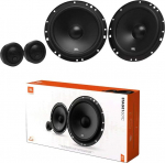 1 komplekt 2-tasandiline &uuml;hilduv JBL Stage1 601C 6,5 tolli 165 mm 16,50 cm 40 Watt RMS 200 Watt Max koos 2 Wooferi 2 tweeteriga 4 Ohm Spl paari kohta