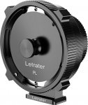 Letrater PL-FX cine Lens Adapter Converter for Fujifilm X-Mount Cameras X-Pro1, X-E1, Matte Black