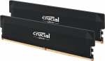 Crucial Pro CP2K16G60C36U5B DDR5 RAM Kit (2x16GB) 6000MHz CL36, Overclocking Gaming, Intel XMP 3.0 / AMD Expo, PC arvuti m&auml;lumoodul 32GB DDR5, must