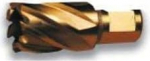 Viking Drill and Tool 16741 Type 14 Deep Gold M-35 Cobalt Steel Annular Cutter Boring Bit, 1-1/8"