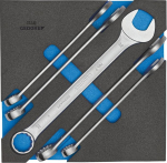 Gedore 1500 CT2-7-32 Kombineeritud mutriv&otilde;tmekomplekt 2/3 CT moodulis