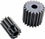 Hammasratta hammasratas mootorratas 0.5M 10T-30T s&uuml;sinikterasest silindriline spiraalratas 10MM (v&auml;rv : 16 hammast, suurus : 3mm) (v&auml;rv : 21 hammast, suurus : 3.17mm)
