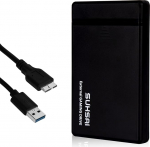 SUHSAI V&auml;line m&auml;ngude k&otilde;vaketas, kaasaskantav USB 3.0 ketas, 2,5-tolline kiire k&otilde;vaketas, varukoopiad, &uuml;hildub s&uuml;learvuti, PC, Mac, m&auml;ngukonsooliga (320GB)