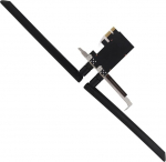 Kahe antenniga WLAN adapter PCIE X16, 2,4 GHz / 5 GHz, 1200 Mbit/s, WLAN kaart lauaarvutisse