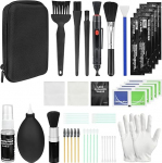 20-in-1 Professional Camera Cleaning Kit Lens Cleaning Kits for DSLR Camera Lenses Filter Mobile Phones with Lens Cleaning Pen, Lens Brush, Rocket Blower, Cleaning Cloth