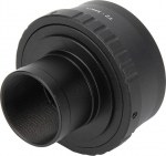 M43 MFT T Mount Aluminium Alloy Black T2 M4 3 Metal 1.25 Inch Telescopic Mount Adapter Ring for M4 3 Camera