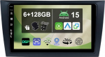 [6G + 128G] IPS 9-tolline Android 15 autoraadio VW Volkswagen Golf 6 2008-2016 koos Navi Octa Core'iga [Sisseehitatud CarPlay/Android Car/DSP/Mirror Link/GPS Navi/360 Camera/Bluetooth 5.0/WiFi/USB
