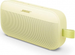Bose SoundLink Flex kaasaskantav Bluetooth-k&otilde;lar (2. p&otilde;lvkond), kaasaskantav v&auml;lisk&otilde;lar elutruu heliga, kuni 12-tunnine aku kestvus, tolmu- ja veekindel, tsitrusviljakollane v&auml;rvus