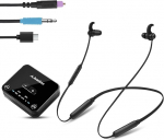 Avantree HT4186-Q juhtmevabad kaelak&otilde;rvaklapid telerile, arvutile koos Bluetooth saatjaga (optiline, AUX) Plug & Play, ilma viivituseta, ideaalne eakatele