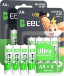 EBL AAA/AAA 4 ja 8 pakett
