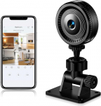 1080P WiFi minikaamera &ouml;ise n&auml;gemise ja liikumistuvastusega - traadita v&auml;livaatluskaamera 3-tunnise aku kestvusega, kahesuunalise heli, TF-m&auml;lu, rakenduse juhtimine koju, poodi, lemmikloomadele ja Abenile.