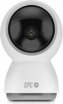 SPC Lares 360 - Intelligent Indoor Surveillance Camera with 360&deg; Head, Person Surveillance, Motion Detection, Night Vision, Bi-Directional Audio and Small Size
