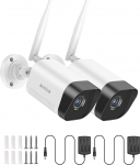 Annke 1080P WLAN Surveillance Camera Set 4CH Wireless CCTV NVR System