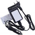 DSTE&reg; （ Pakk 2 ） Asendusaku DC12E reisilaadija komplekt Nikon EN-EL5 Coolpix P510 P510 P520 P530 P5000 P5100 P6000 S10 3700 4200 5200 5900 7900 P3 P4 P80 P90 P100 P500 digikaamerale