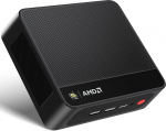 Beelink Mini PC SER5 MAX, AMD Ryzen 7 6800U, 8C/16T kuni 4.7GHz, 32GB LPDDR5 RAM 1TB M.2 PCIe SSD Windows 11 Pro, 4K @ 60Hz Triple Display (HDMI/DP/Type-C) BT5.2, WiFi6, 2.5G RJ45