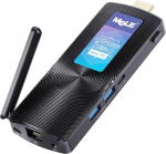 MeLE PCG02 ventilaatorita mini PC Stick, Celeron N4000 4GB 128GB koos Windows 11 Home Micro Desktop arvutiga, HDMI USB3.0 Wi-Fi Gigabit Ethernet Portable SFF t&ouml;&ouml;stuslike asjade interneti&uuml;henduste jaoks