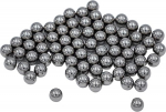 AISI 304 roostevabast terasest kuul 5,556 mm - 10 mm, klass 100, t&auml;ppispeegli laagrid (50 tk, 6,5 mm)