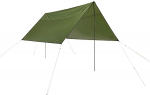 GRAND CANYON Zuni 4, 4 x 4 m multifunktsionaalne tarp / markiis koos postidega, telgiplaat, veekindel, UV50+ kaitse, bivouac, telkimine, v&auml;ljas, aed