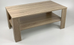 Bea Sonoma kohvilaud Light Rough Sawn Oak Laius 100 cm S&uuml;gavus 54 cm K&otilde;rgus 43,5 cm