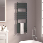Vannitoa radiaator Charcoal 1200x450mm Flat Panel r&auml;tikuratas disainer radiaator radiaator radiaator