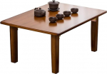 Modischer Klapptisch, niedriger Tisch aus nat&uuml;rlichem Bambusstaub, echtes Design, Innen-Couchtisch, einfache Bedienung, Nan Bamboo