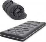 Jamdok Single Roll Up p&otilde;randamatt, Memory Foam Folding Matratsi Topper, masinpesu katte, magamismatt, kaasaskantav (190 x 97 x 10 cm), Hall