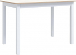 vidaXL Kummipuust tahke s&ouml;&ouml;gilaud Puidust s&ouml;&ouml;gilaud k&ouml;&ouml;gilaud s&ouml;&ouml;gilaud tahke puidust s&ouml;&ouml;gilaud s&ouml;&ouml;gituba k&ouml;&ouml;k valge pruun 114 x 71 x 75 cm MDF-plaat