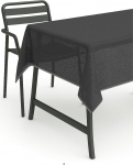 Lauakate 140 x 180 cm ovaalne hall aiakate Hemiga pestav aiakate R&otilde;du Patio ilmastikukindel