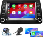 Autoraadio Fiat Panda 169 (2006-2012) Android Car ja CarPlay juhtmevaba, Bluetooth autoraadio Android Stereo [2G + 64G] koos tagurduskaamera/Mikrofon/CANbus Box/USB port/WiFi/App Store'iga