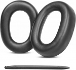 Voyager Surround 80 asendusk&otilde;rvapadjad, mis &uuml;hilduvad Poly Voyager Surround 80 UC Bluetooth-k&otilde;rvaklappidega K&otilde;rvapadjad Valgusnahast k&otilde;rgtihedusega vahtpolster Mustad