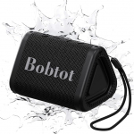 Bobtot kaasaskantav Bluetooth-k&otilde;lar - juhtmevaba, IPX7 veekindel, &uuml;le 15 tunni aku kestvusega, v&otilde;imas stereoheli bassiga, TWS-paaritamine - ideaalne pidude, telkimise ja reisimise jaoks - must