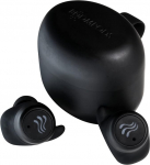 Boompods Soundwave True Wireless k&otilde;rvaklapid - traadita Bluetooth k&otilde;rvaklapid 30 tunni m&auml;nguajaga, IPX6 veekaitse ja rakenduse juhtimine, TWS spordik&otilde;rvaklapid mikrofoniga, mustad