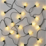 EMOS Retro LED Fairy Lights, 9,8 m j&otilde;uluvalgused + 5 m kaabel, 50 LED, 8 valgusrežiimi, toiteallikas, IP44 sise- ja v&auml;litingimustes kasutamiseks, soe valge v&auml;rvus